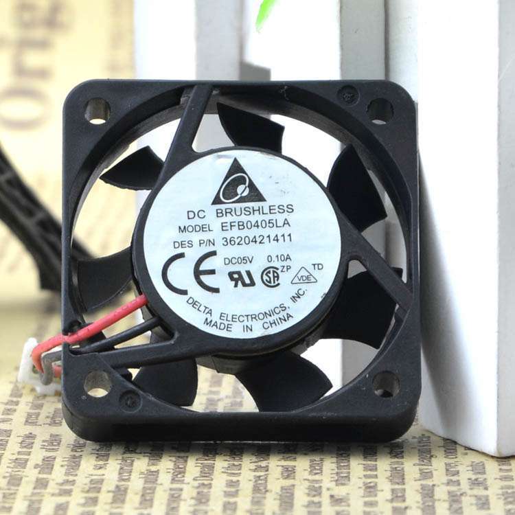 Original DELTA EFB0405LA Cooling Fan 5V 0.1A 0.35W 2wires EFB0405LA Fans